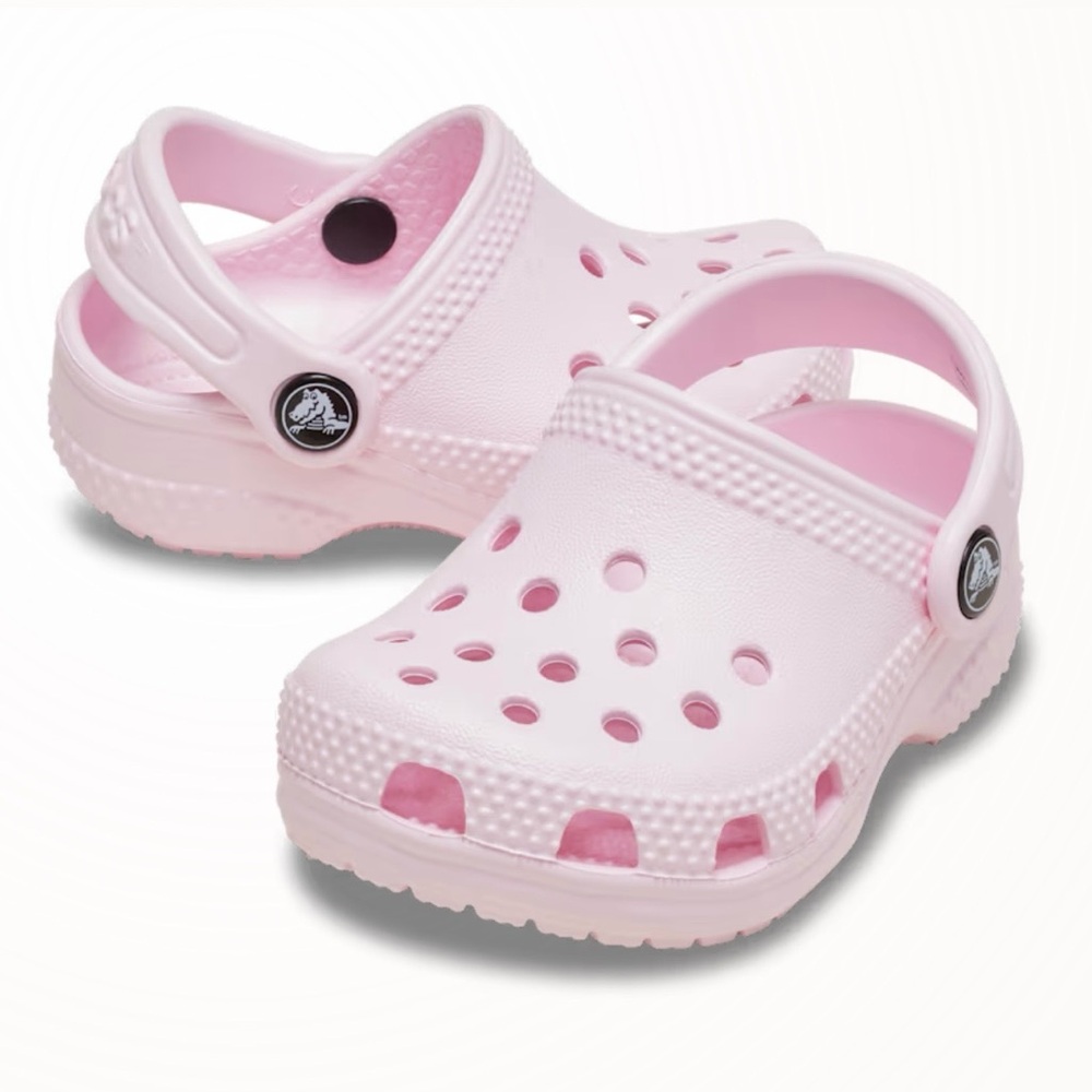 CROCS Classic Toddler Clogs - Blush Pink - Picture 9 of 10